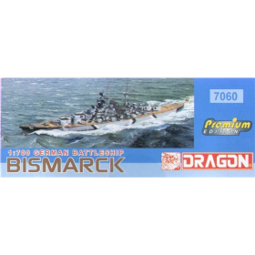 German Battleship Bismarck, Dragon 7060, M 1:700