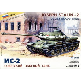 JS-2 Joseph Stalin Sowjetischer schwerer Panzer, Zvezda 3524, M 1:35