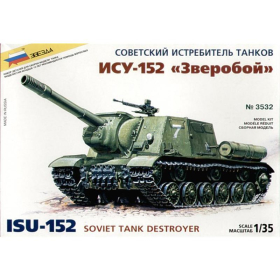 Sowjetische Selbstfahrlafette ISU-152, Zvezda 3532, M 1:35