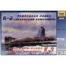 K-3 Sowjetisches Atom U-Boot, Zvezda 9035, M 1:350