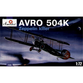 Avro 504K Zeppelin killer, Amodel 7268, M 1:72