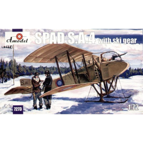 Spad S.A.4 with ski gear, Amodel 7273, M 1:72