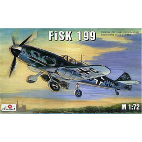 Messerschmitt FiSK 199, Amodel 7222, M 1:72