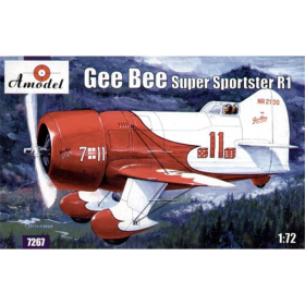 Gee Bee R-1 Super Sportster, Amodel 7267, M 1:72