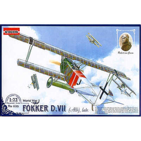 Fokker D.VII (Alb late), Roden 035, M 1:72