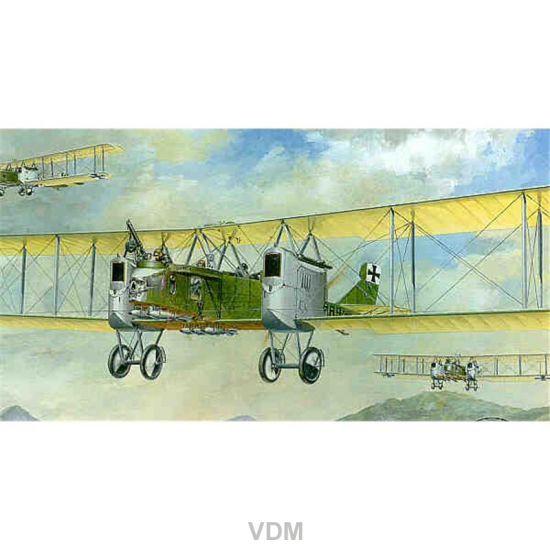 Gotha G.II/G.III, Roden 002, M 172 Modellbau Militärgeschichte