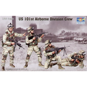US 101st Airborne Division Crew, Trumpeter 00410, M 1:35