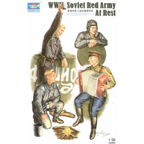 Soviets Red Army at Rest, Trumpeter 00413, M 1:35