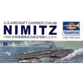 Flugzeugtr&auml;ger USS Nimitz, Trumpeter 05201, M 1:500