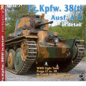 Pz.Kpfw. 38(t) Ausf. A-D in detail Nr. 38