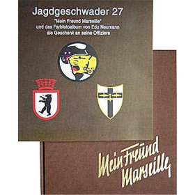 German Air Force WW 2 Luftwaffe Fighter Wing Jagdgeschwader JG 27 (2 Books) German Fighter Ace Hans Joachim Marseille - Edu Neumann