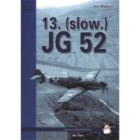 Rajlich 13. (slow.) JG 52 Blue Series Mushroom Model Publications No 7107 MMP