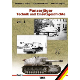 Trojca Panzerj&auml;ger Technik und Einsatzgeschichte Band 1 Farbprofile Risszeichnungen Modellbau