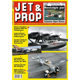 JET & PROP 5/08 Flugzeuge von gestern & heute im Original & im Modell