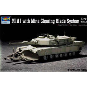 M1A1 with Mine Clearing Blade System, Trumpeter, M 1:72