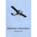 FLUGZEUG-TYPENTAFELN - DMZ 1925 und 1927