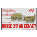 German Horse Drawn Convoy, Wespe 72042, M 1:72
