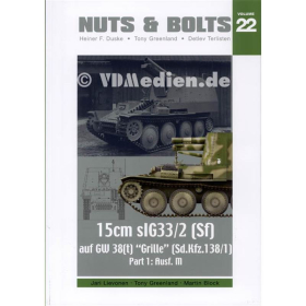 Nuts &amp; Bolts 22: 15cm slG33/2 (Sf) auf GW 38(t) &quot;Grille&quot; (Sd.Kfz.138/1) Part 1: Ausf. M