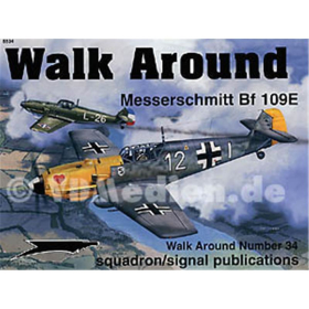 Messerschmitt Bf 109E ( Squadron Signal Walk Around Nr. 34 )