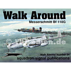 Messerschmitt Bf 110G ( Squadron Signal Walk Around Nr. 24 )