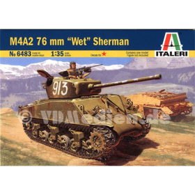 M4A2 76 mm &quot;Wet&quot; Sherman, Italeri 6483, 1:35