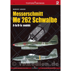 Kagero Topdrawings 2 - Messerschmitt Me 262 Schwalbe A-1a/B-1a models