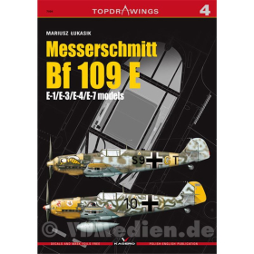 Kagero Topdrawings 4 - Messerschmitt Bf 109 E - E-1/E-3/E-4/E-7 models