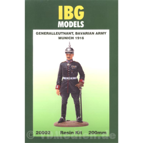 Generalleutnant, Bayerische Armee, M&uuml;nchen 1916, 200mm - IGB Models 20002