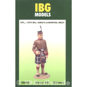 Britischer Corporal, 10th Battalion, King&acute;s Liverpool Regt., 200mm - IGB Models 20005
