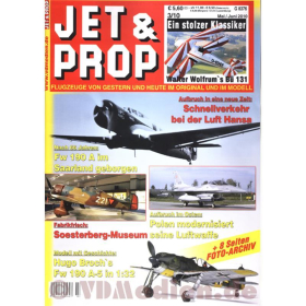 JET &amp; PROP 3/10 Flugzeuge von gestern &amp; heute im Original &amp; Modell