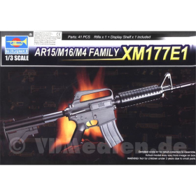 AR15/M16/M4 Family XM177E1, Trumpeter 01902, M 1:3