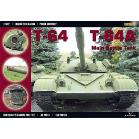 Band 11022 T-64 T-64A Main Battle Tank mit Maskierfolie