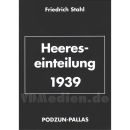 Heereseinteilung 1939 - Friedrich Stahl