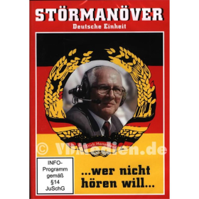 St&ouml;rman&ouml;ver Deutsche Einheit - Erich Honecker?wer nicht h&ouml;ren will? - DVD