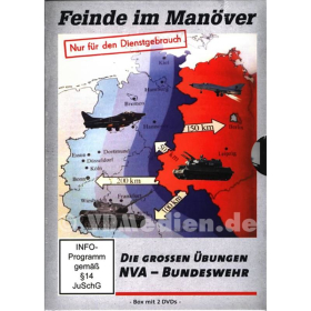 Feinde im Man&ouml;ver - Die grossen &Uuml;bungen NVA - Bundeswehr - Box mit 2 DVDs