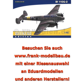 Bf 110G-2 / Eduard 84140 Weekend Edition Ma&szlig;stab 1/48