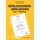 Verleihungsurkunden des 3. Reiches mit Handelspreisen -...