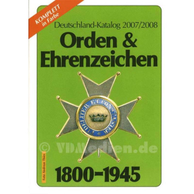OEK Orden &amp; Ehrenzeichen 1800-1945 - Deutschland-Katalog 2007/2008 - J&ouml;rg Nimmergut