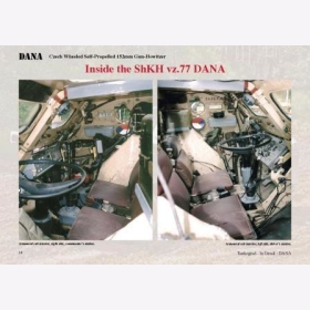 DANA Czech Wheeled Self-Propelled 152mm Gun-Howitzer - Tankograd in Detail - Jochen Vollert