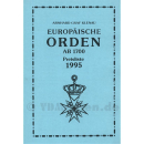 Europ&auml;ische Orden ab 1700 - Preisliste 1995 -...