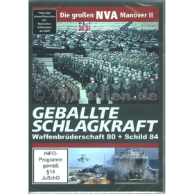 DVD - Die gro&szlig;en NVA-Man&ouml;ver II - Waffenbr&uuml;derschaft 80 + Schild 84 - Geballte Schlagkraft