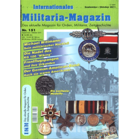 Internationales Militaria-Magazin IMM 151 Orden Militaria Zeitgeschichte