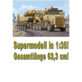 M1070 Truck Tractor &amp; M1000 Heavy Equipment Transporter Semi-Trailer - Hobby Boss 85502 - M 1:35