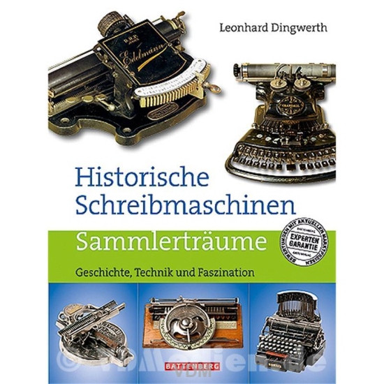 Dingwerth Kurzgefasste Geschichte der Schreibmaschinen in Deutschland L 