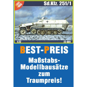 Sd.Kfz.251/1 - Best-Preis 72001, 1:72