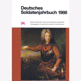 Deutsches Soldatenjahrbuch 1986 / 34. Deutscher Soldatenkalender - Schild Verlag