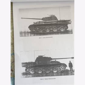 PZ Kpfw Panther Ausführung A, D und Abarten - Bilder zur Gerätbeschreibung und Bedienungsanweisung zum Fahrgestell