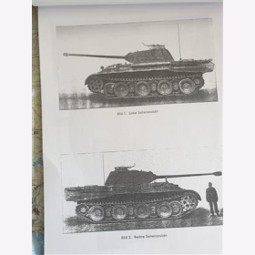 PZ Kpfw Panther Ausfhrung A, D und Abarten - Bilder zur Gertbeschreibung und Bedienungsanweisung zum Fahrgestell