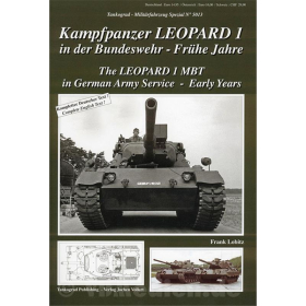 Kampfpanzer Leopard 1 in der Bundeswehr - Frühe Jahre - Tankograd Militärfahrzeug Spezial Nr. 5013