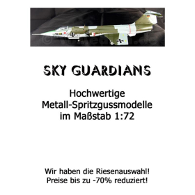 Lockheed F-104G Starfighter Hopsten 1970s, Sky Guardians 72016007, M 1:72